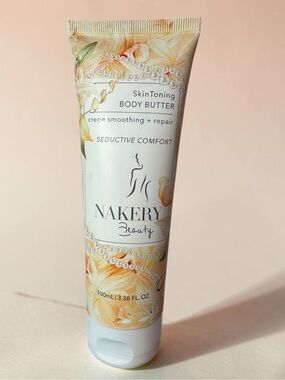 Nakery Beauty SkinToning Body Butter - White & Peach